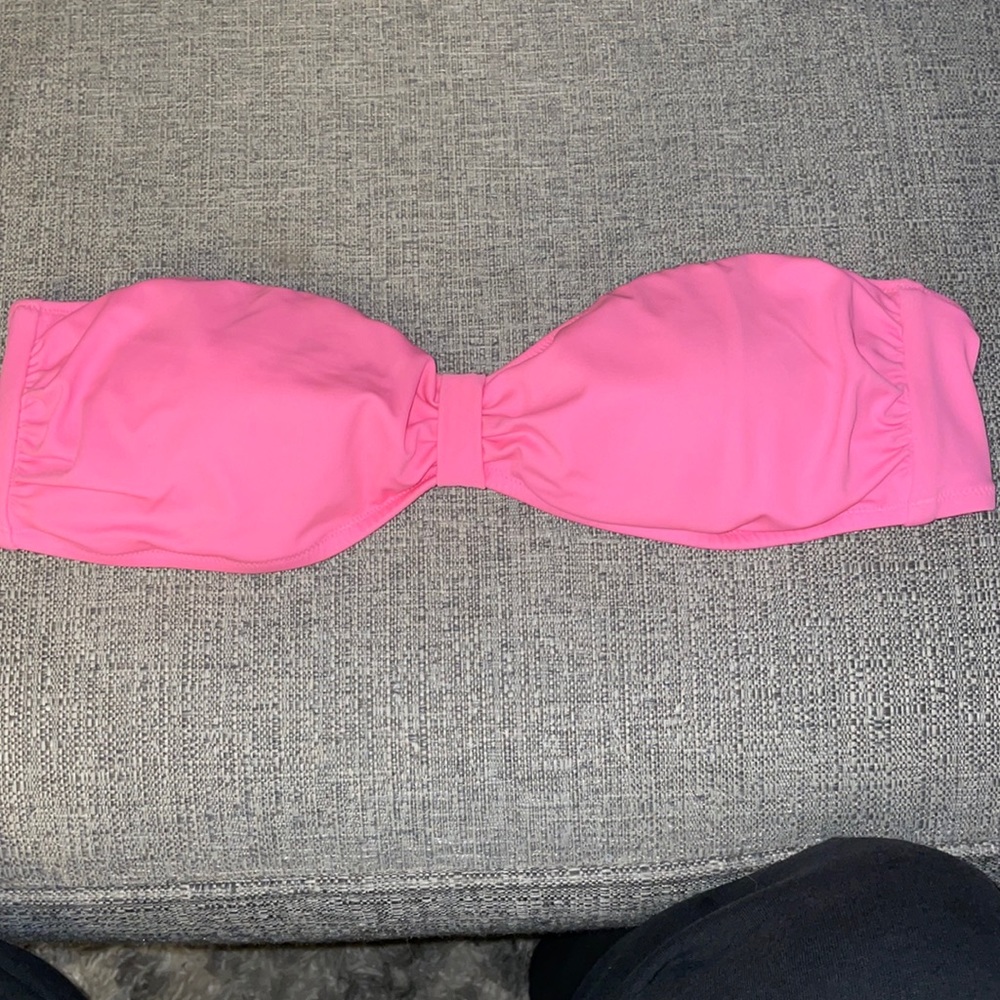 PINK bathing suit top